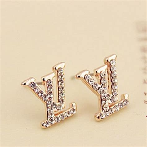 lv stud earrings|louis vuitton refurbished earrings.